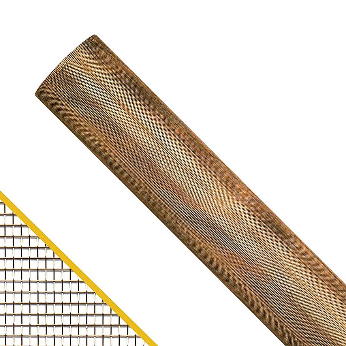 Saint-Gobain - FCS9456-M - 24 in. W X 100 ft. L Bronze Copper Insect Screen Cloth