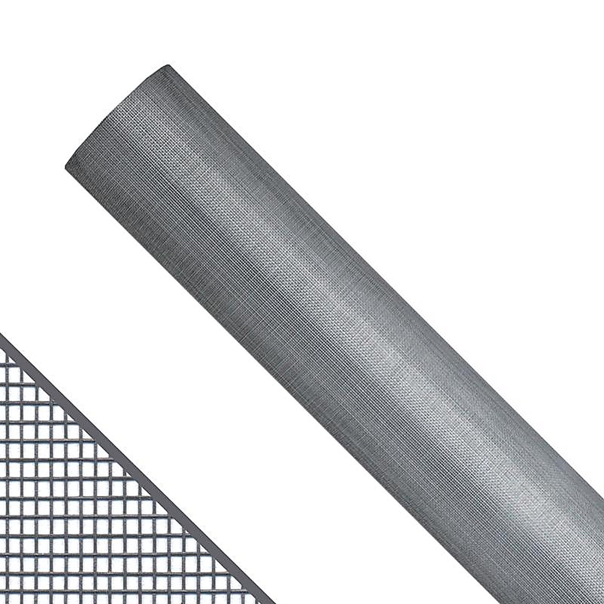 Saint-Gobain - FCS8801-M - 30 in. W X 100 ft. L Gray Fiberglass Insect Screen Cloth