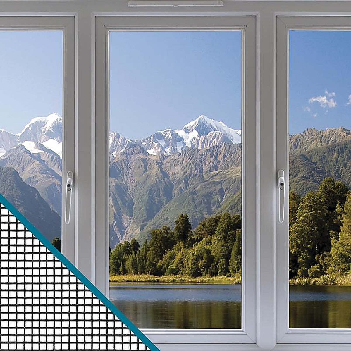 Saint-Gobain - FCS10396-M - Clear Advantage 36 in. W X 84 in. L Charcoal Fiberglass Insect Screen Cloth