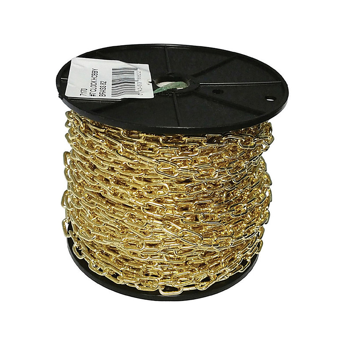Baron - 7170 - 82 ft. Twist Link Steel Chain 0.06 in. D X 82 ft. L