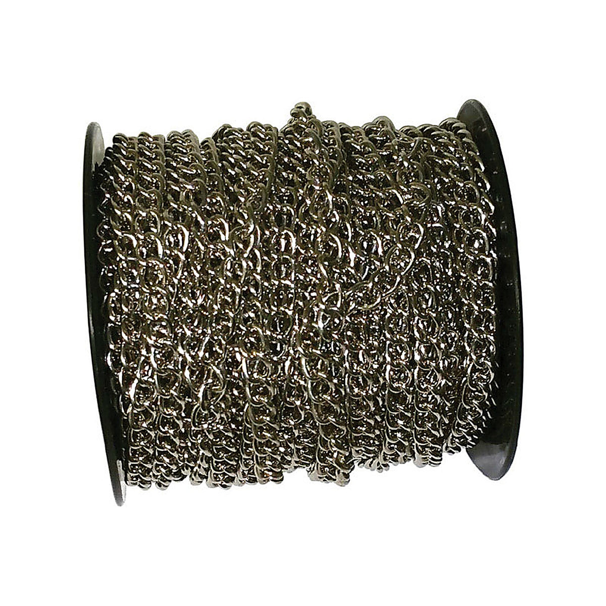 Baron - 7209 - 82 ft. Twist Link Steel Chain 0.06 in. D X 82 ft. L