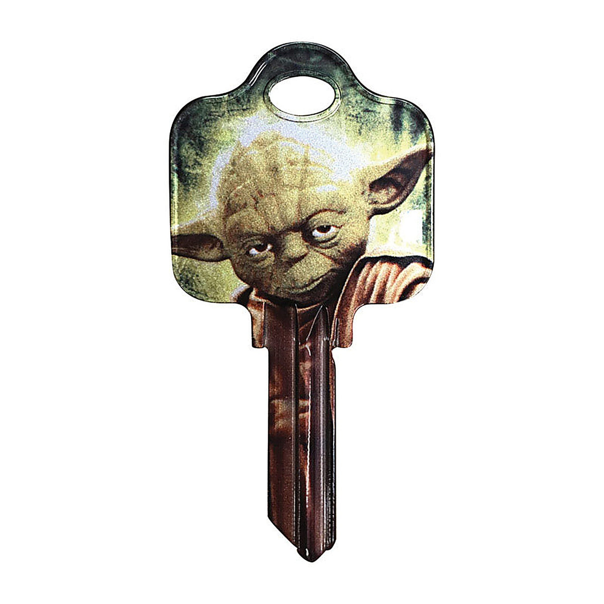 Hillman - 94861 - Star Wars Yoda House/Padlock Universal Key Blank Single sided