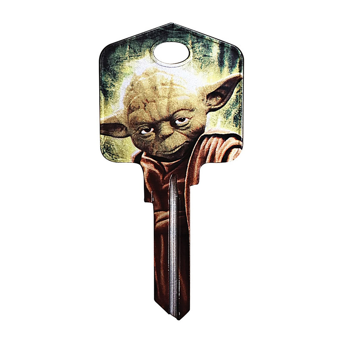 Hillman - 94860 - Star Wars Yoda House/Padlock Universal Key Blank Single sided