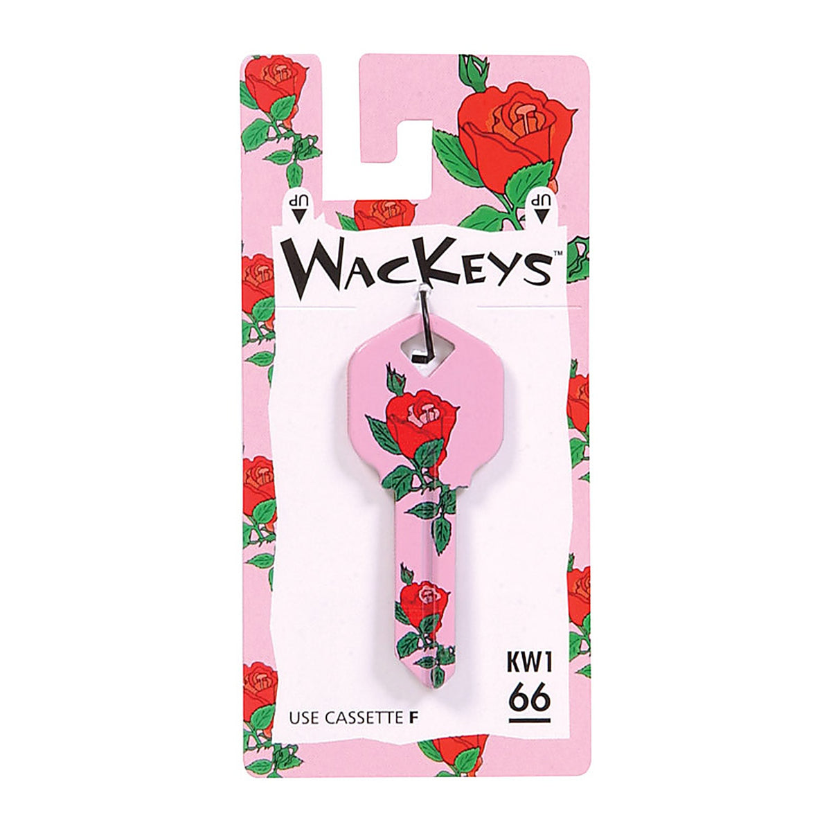 Hillman - 89058 - Wackey Roses House/Office Universal Key Blank Single sided