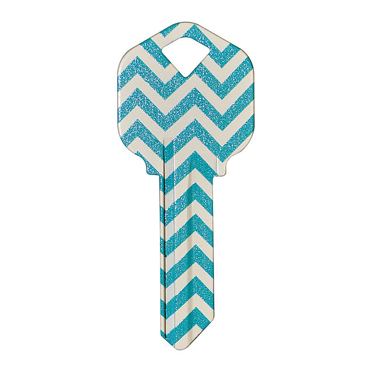 Hillman - 89041 - Wackey Teal House/Office Universal Key Blank Single sided