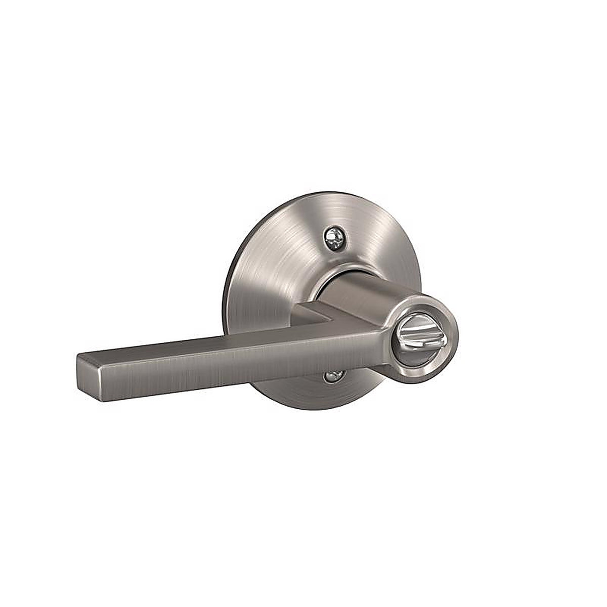 Schlage - F51VLAT619 - Latitude Satin Nickel Entry Lever ANSI Grade 2 1-3/4 in.