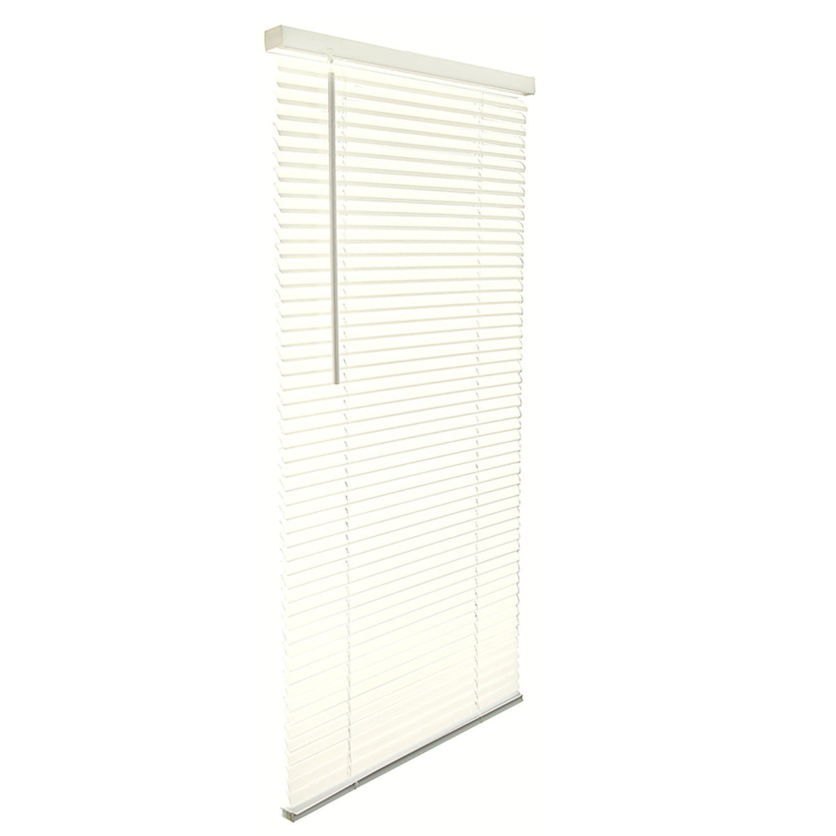 Living Accents - MAX2964AL - Vinyl 1 in. Blinds 29 in. W x 64 in. H Alabaster Cordless