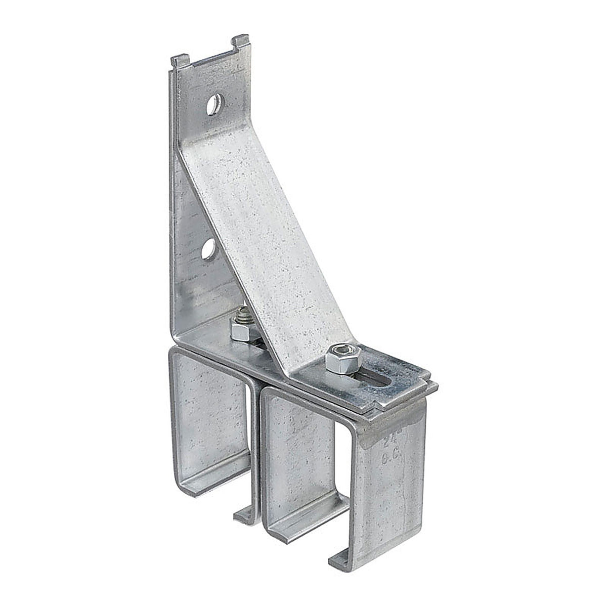National Hardware - N104-414 - Galvanized Silver Steel Double Box Rail Bracket 1 pk