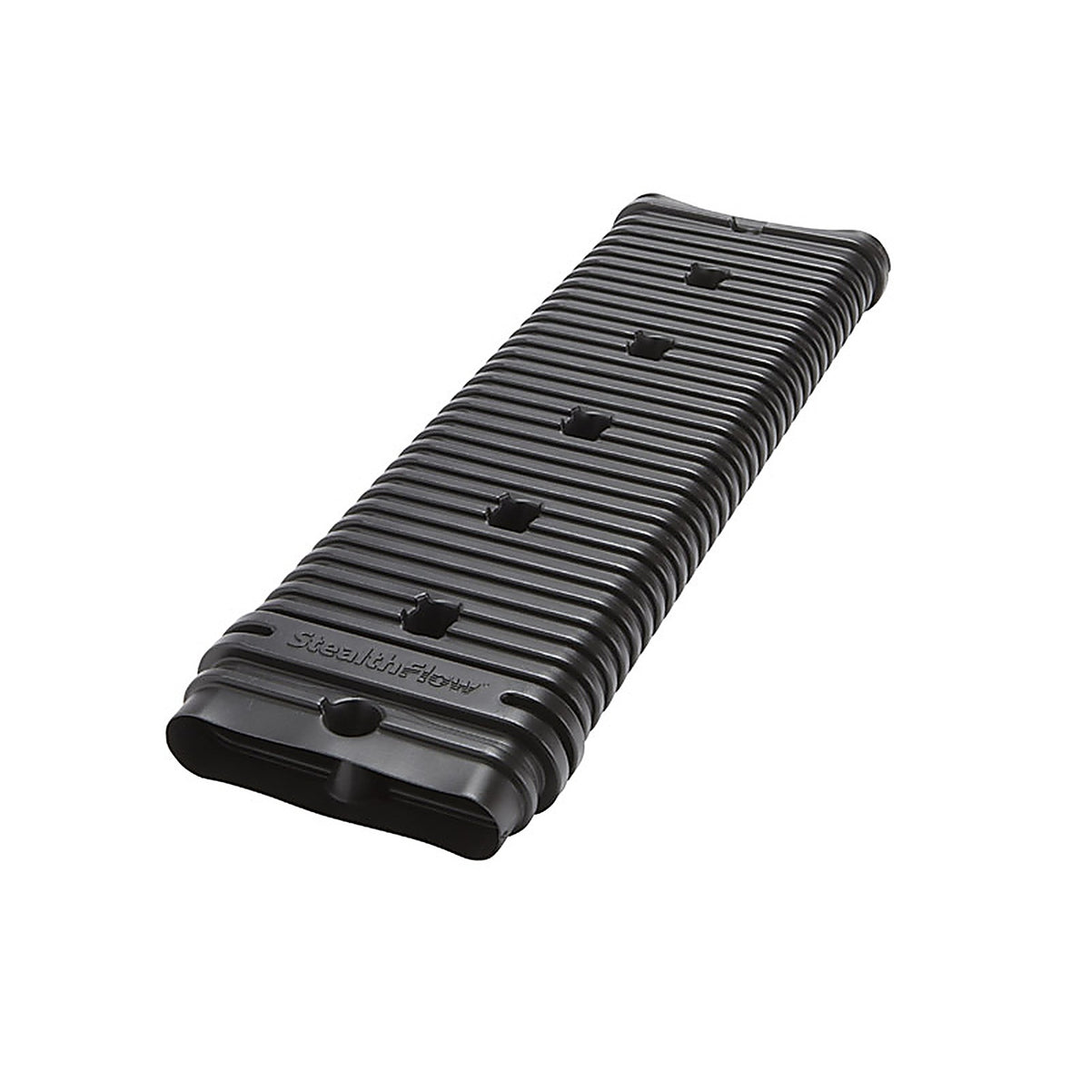 Amerimax - 4621 - StealthFlow 2.25 in. H X 7.25 in. W X 24 in. L Black Vinyl Downspout Extension