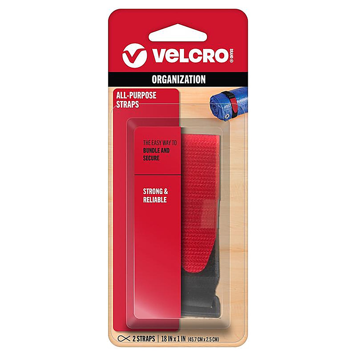 Velcro - 90107 - Strap 18 in. L - 2/Pack