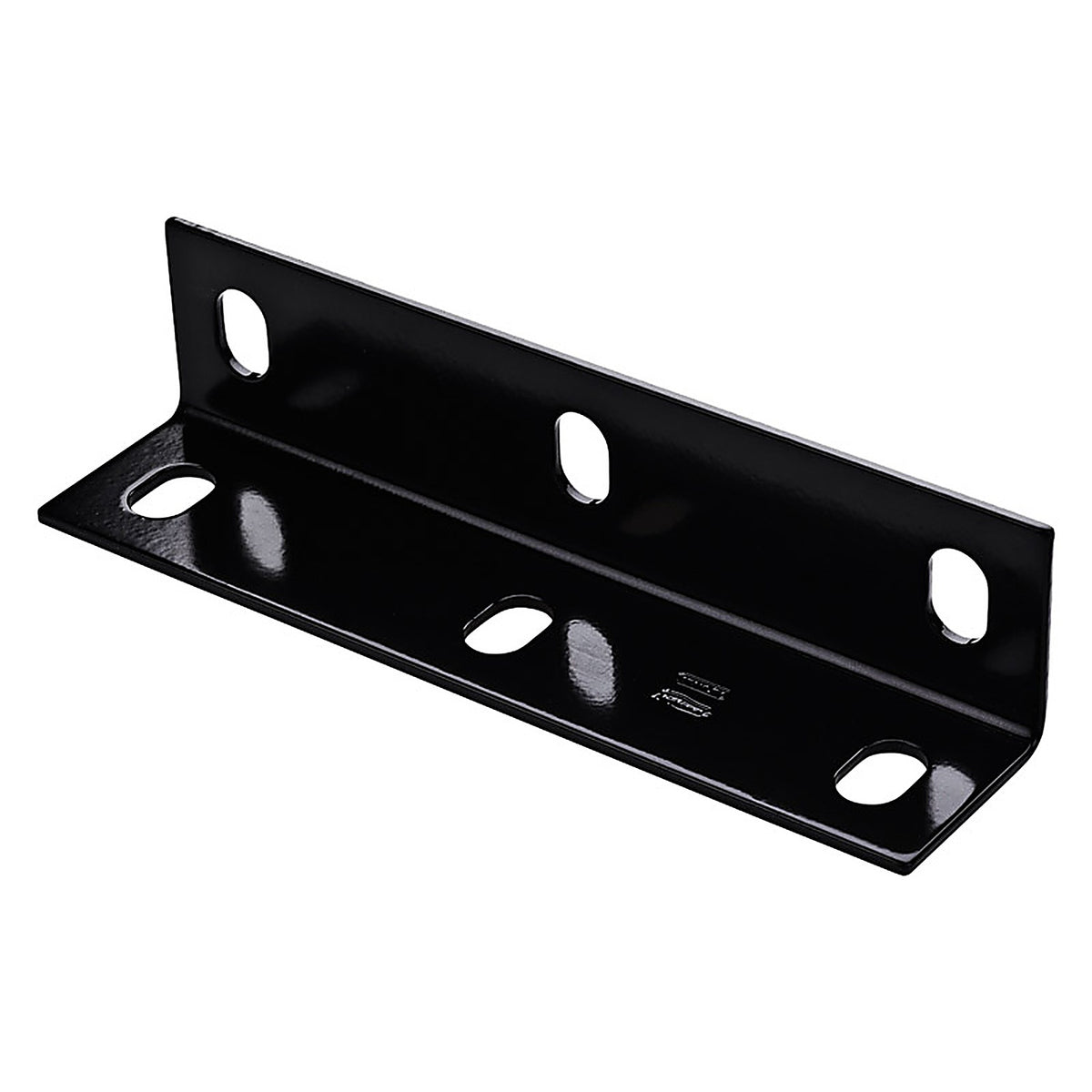 National Hardware - N351-491 - 2.1 in. H x 9 in. W x 0.125 in. D Black Carbon Steel Inside/Outside Wide Corner Brace