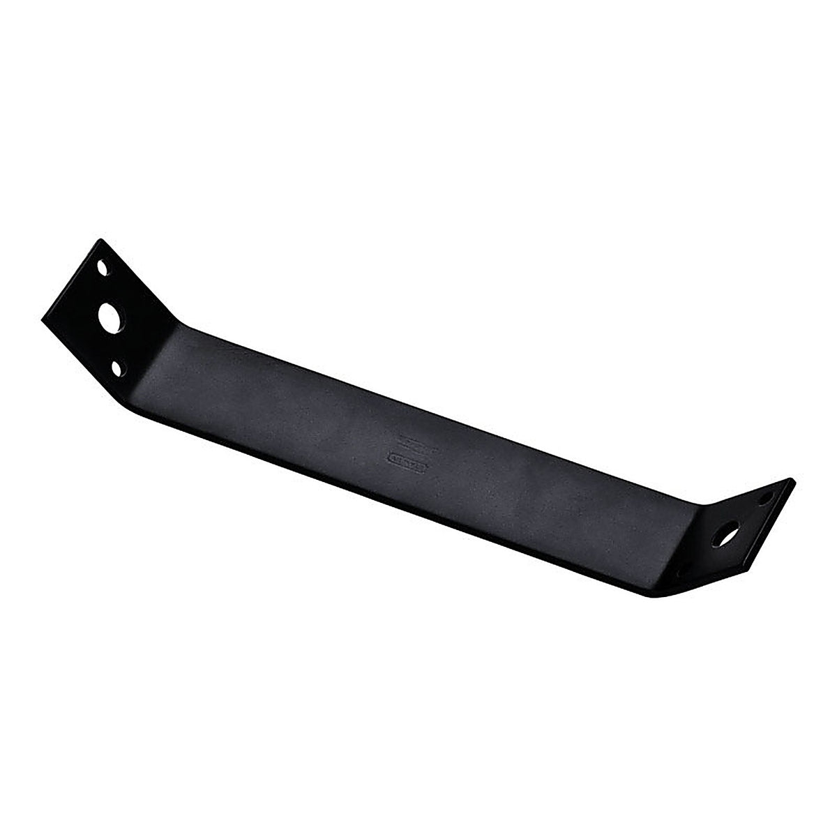 National Hardware - N351-475 - 9.3 in. H x 1.5 in. W x 0.125 in. D Black Carbon Steel Inside Strap Brace