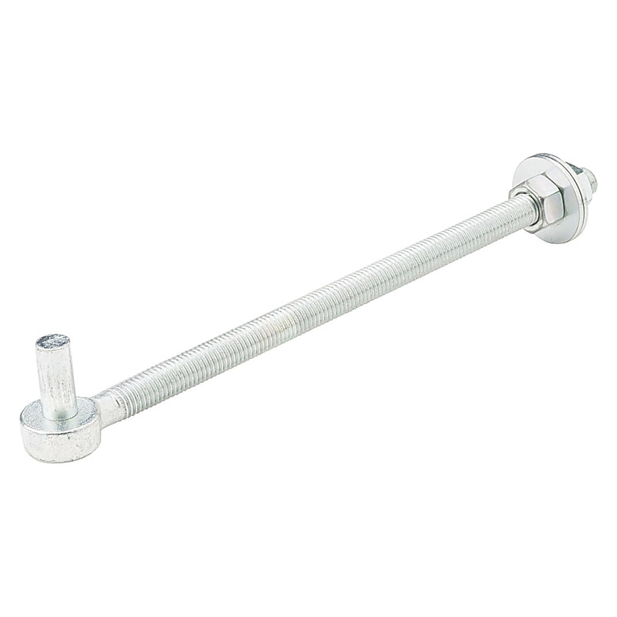 National Hardware - N130-583 - 12 in. L Zinc-Plated Silver Steel Bolt Hook 1 pk