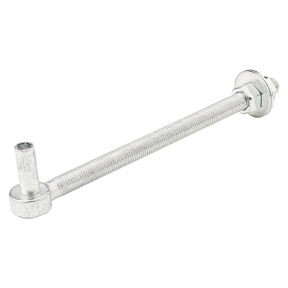 National Hardware - N130-674 - 12 in. L Zinc-Plated Silver Steel Bolt Hook - 1/Pack