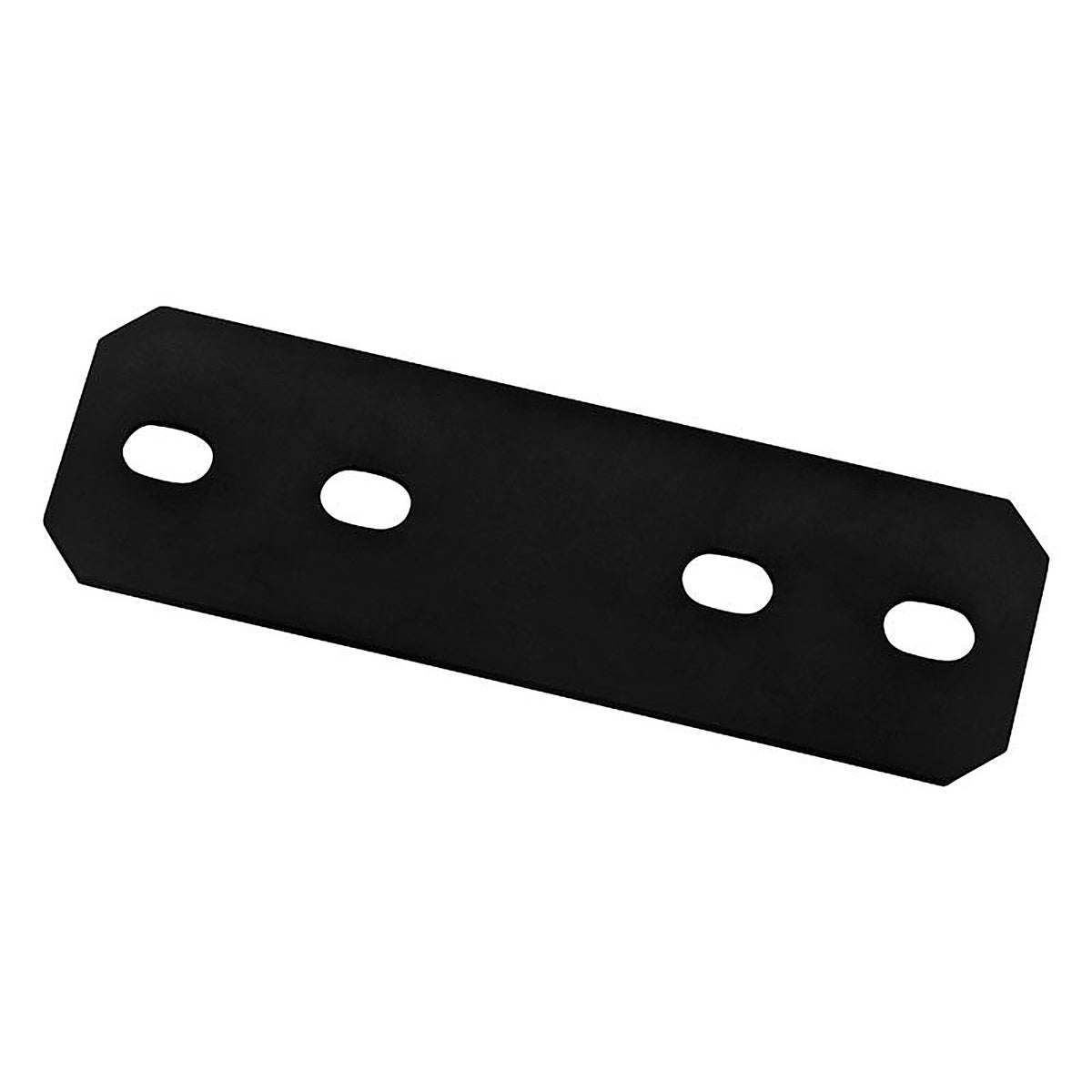 National Hardware - N351-453 - 9.5 in. H x 1/8 in. W x 3 in. L Black Steel Mending Plate