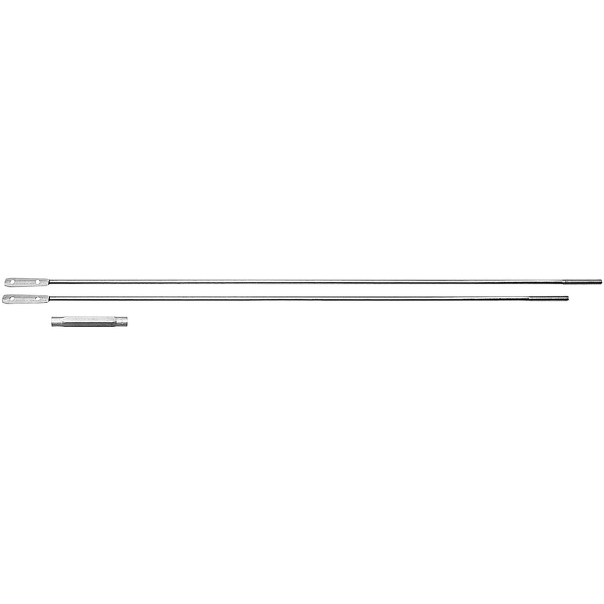 National Hardware - N117-580 - Zinc-Plated Aluminum/Steel Screen/Storm Door Turnbuckle 50 in. L