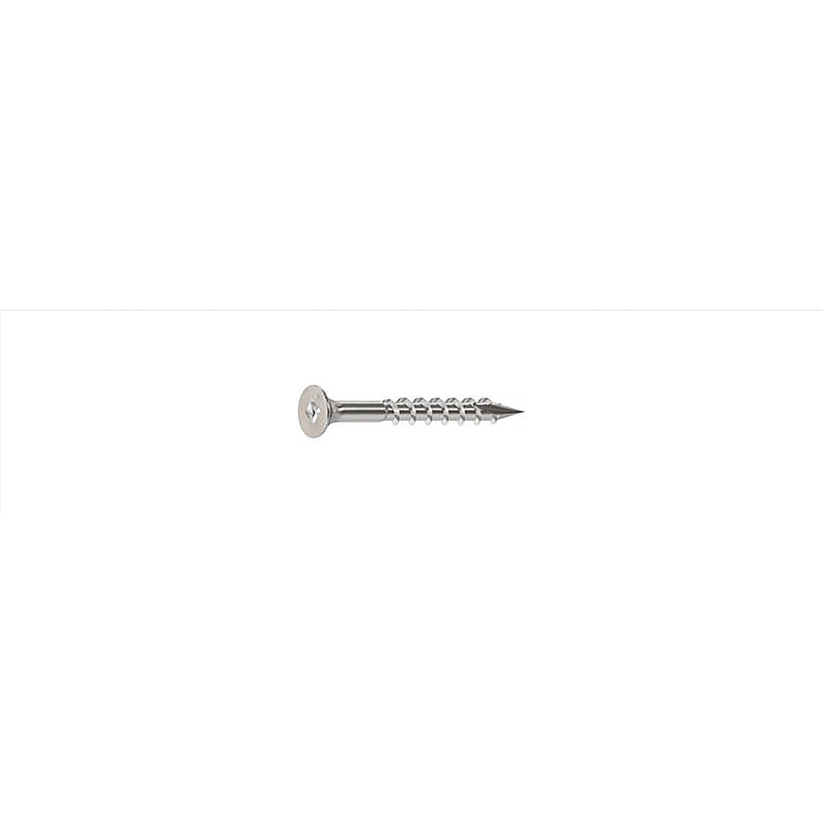 Simpson Strong-Tie - S08162DB1 - No. 8 X 1-5/8 in. L Square Stainless Steel Wood Screws 150 pk