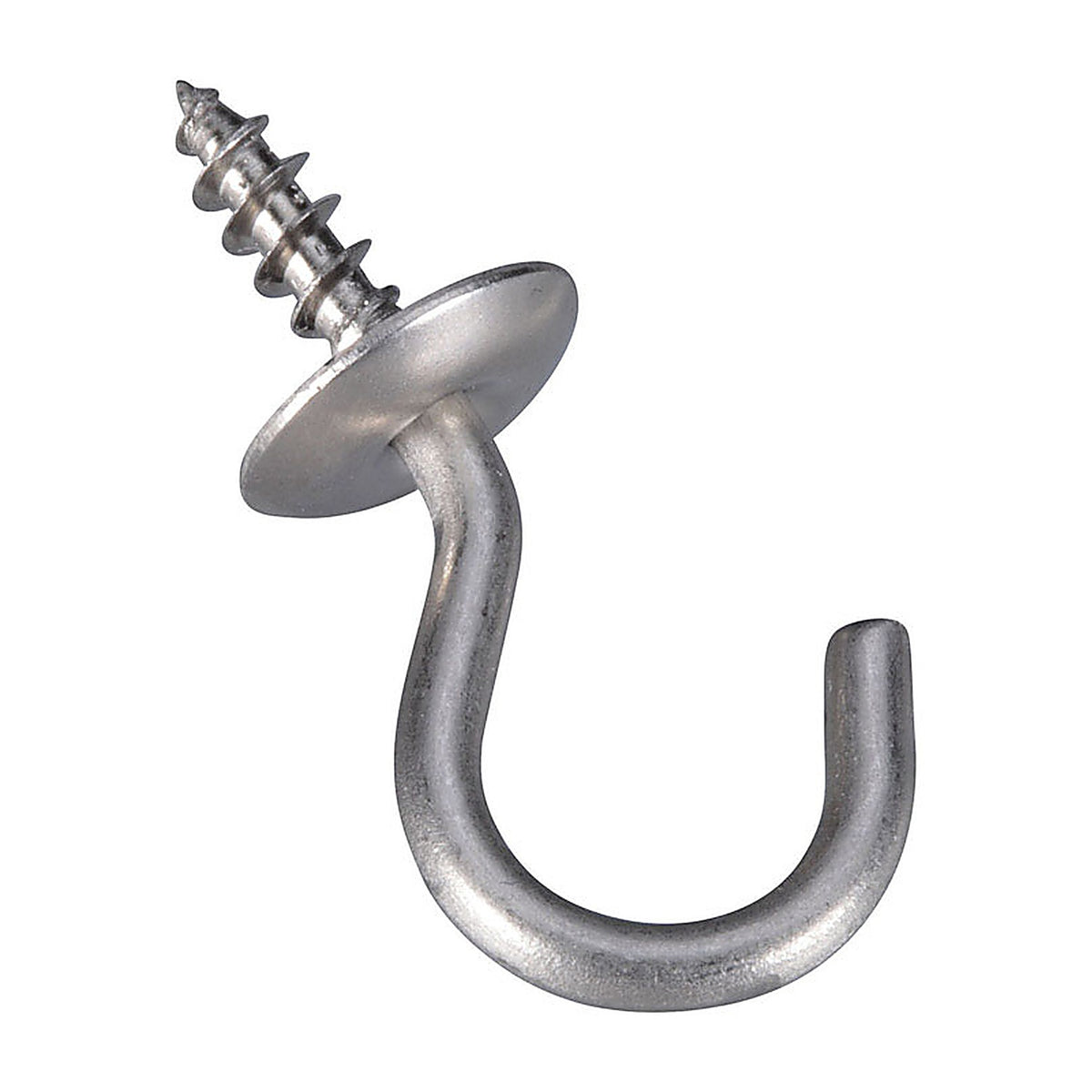 National Hardware - N348-433 - Silver Stainless Steel Cup Hook 10 lb. - 1/Pack