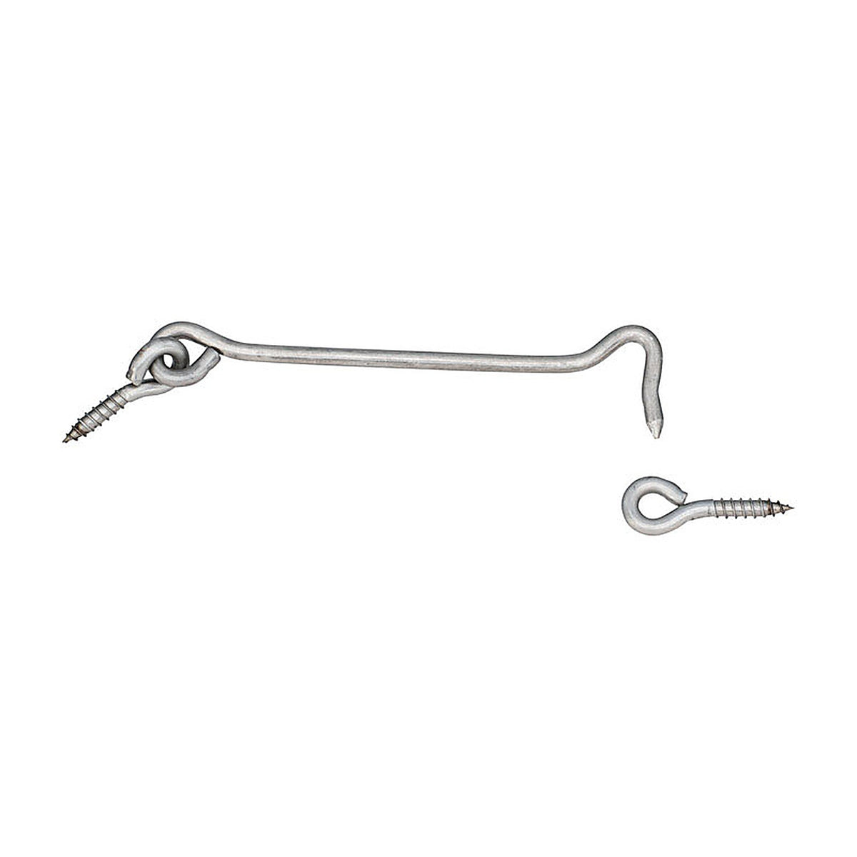 National Hardware - N348-425 - Silver Stainless Steel 6 in. L Hook and Eye 1 pk