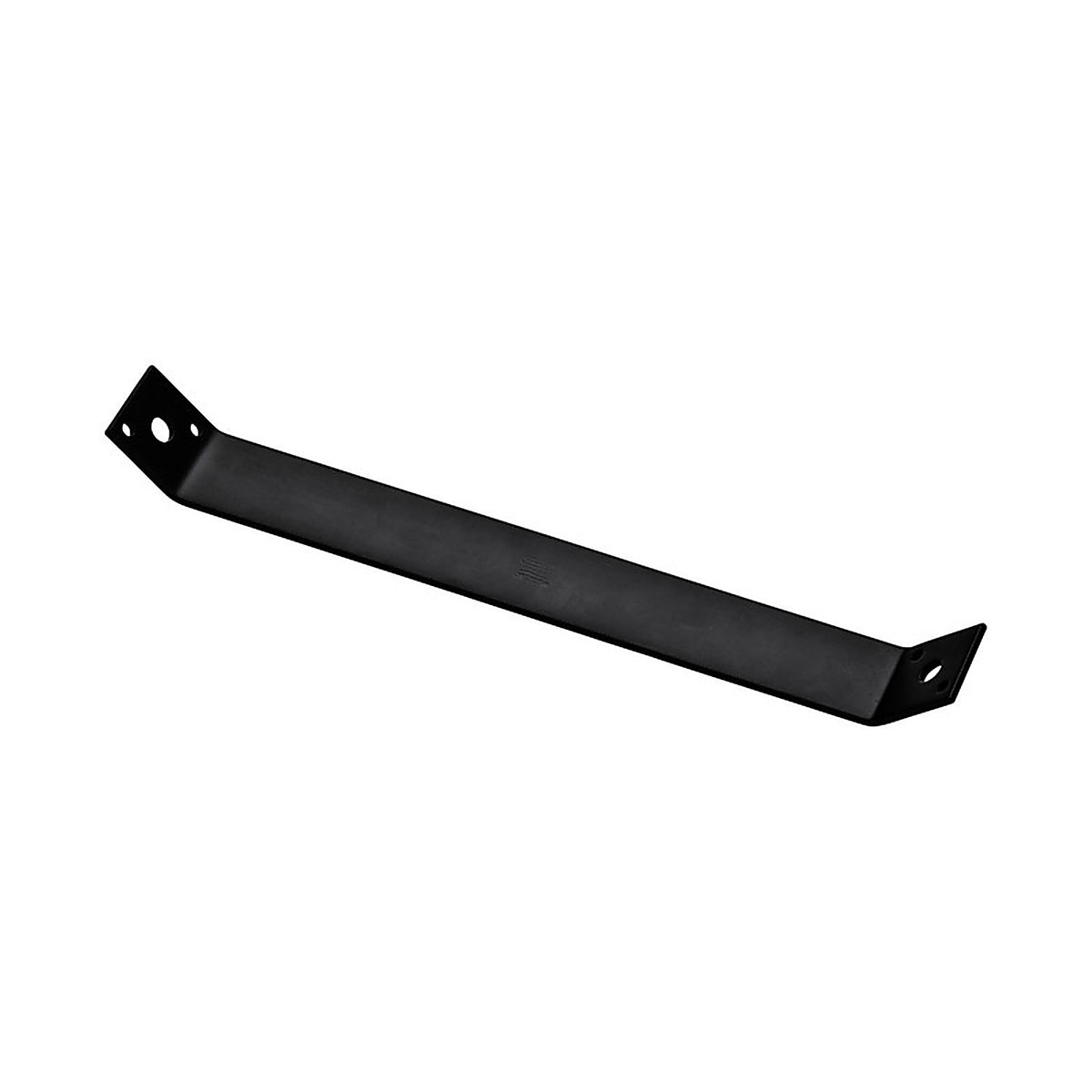 National Hardware - N351-474 - 13.3 in. H X 1.5 in. W X 0.125 in. D Black Carbon Steel Inside Strap Brace
