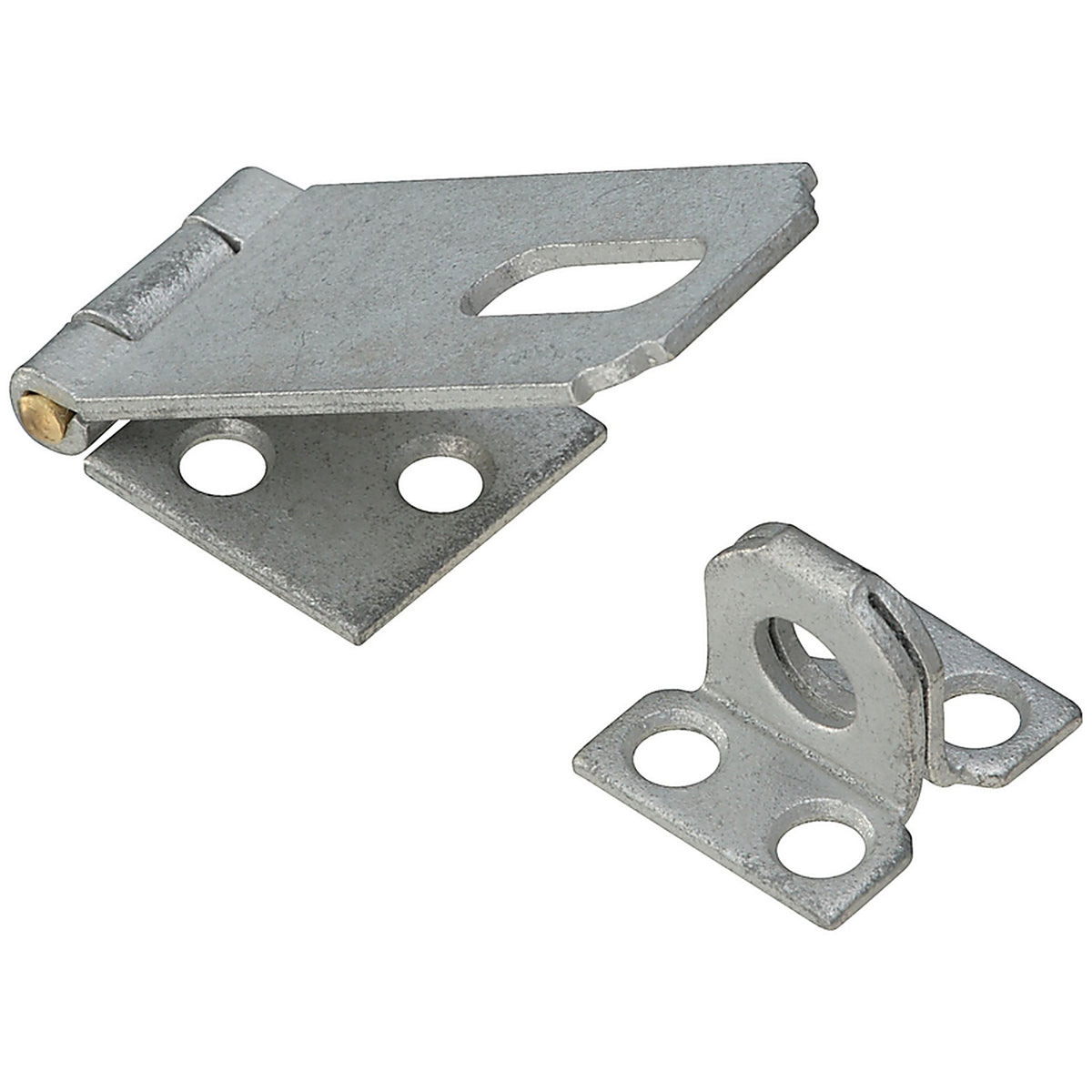 National Hardware - N102-723 - Galvanized Steel 2-1/2 in. L Safety Hasp 1 pk
