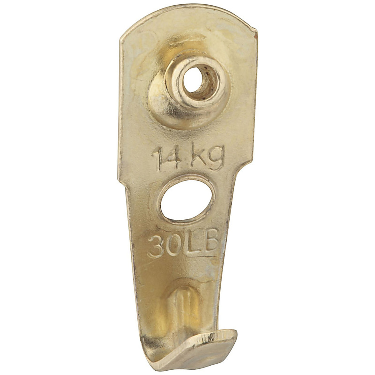 National Hardware - N260-075 - Brass-Plated Picture Hanger 30 lb 4 pk
