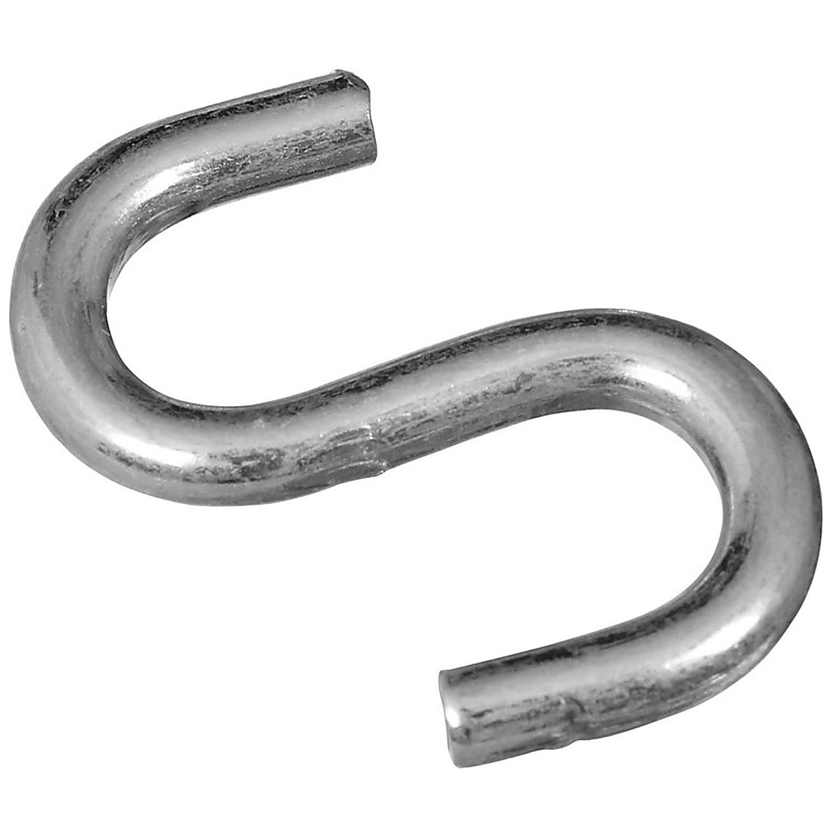National Hardware - N273-417 - Zinc-Plated Silver Steel 1-1/2 in. L S-Hook 40 lb 1 pk