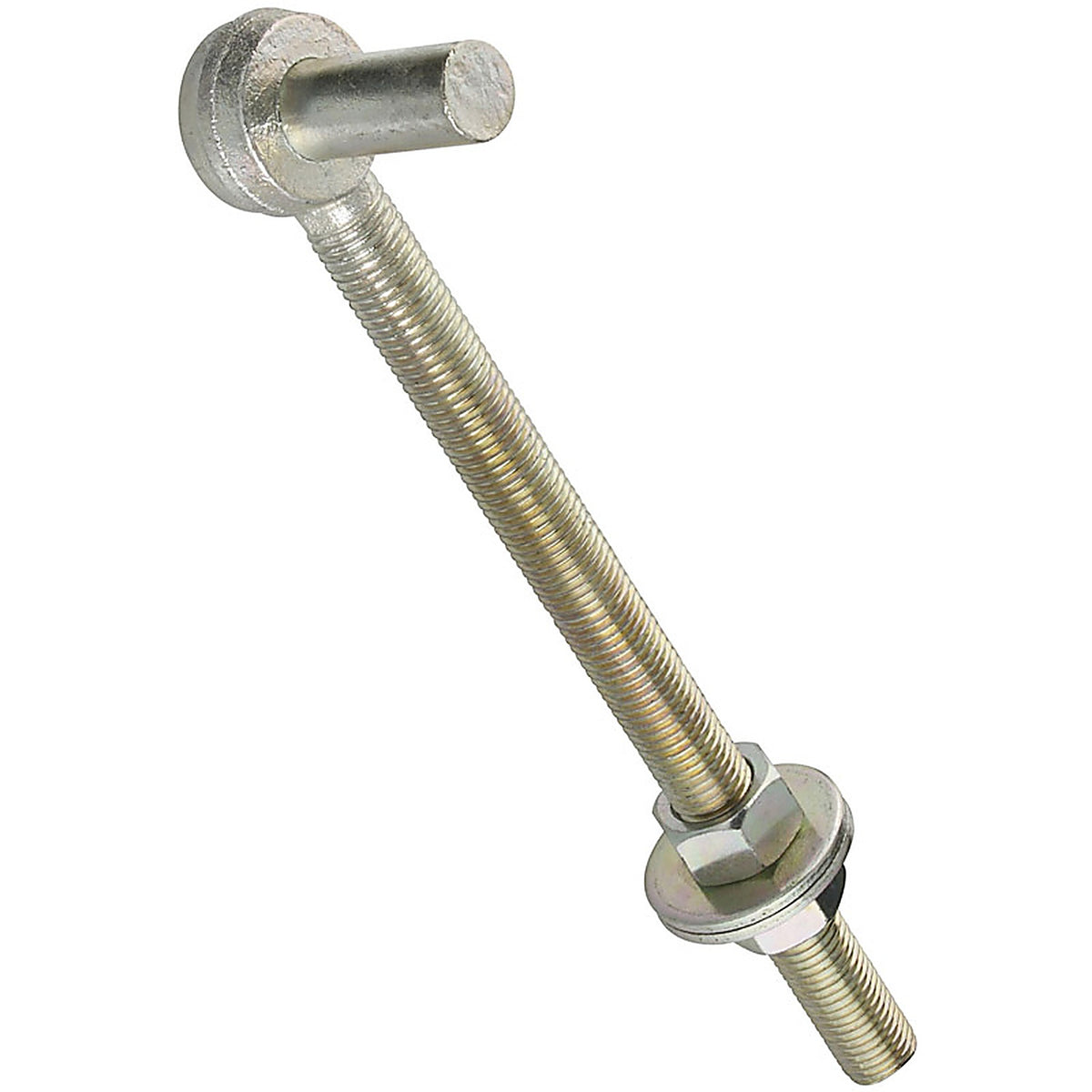 National Hardware - N130-708 - 12 in. L Zinc-Plated Silver Steel Bolt Hook 1 pk