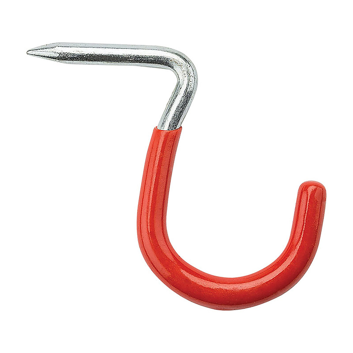 National Hardware - N112-032 - 2-5/8 in. L Vinyl Coated Red Steel Storage Hook 20 lb. cap. 3 pk