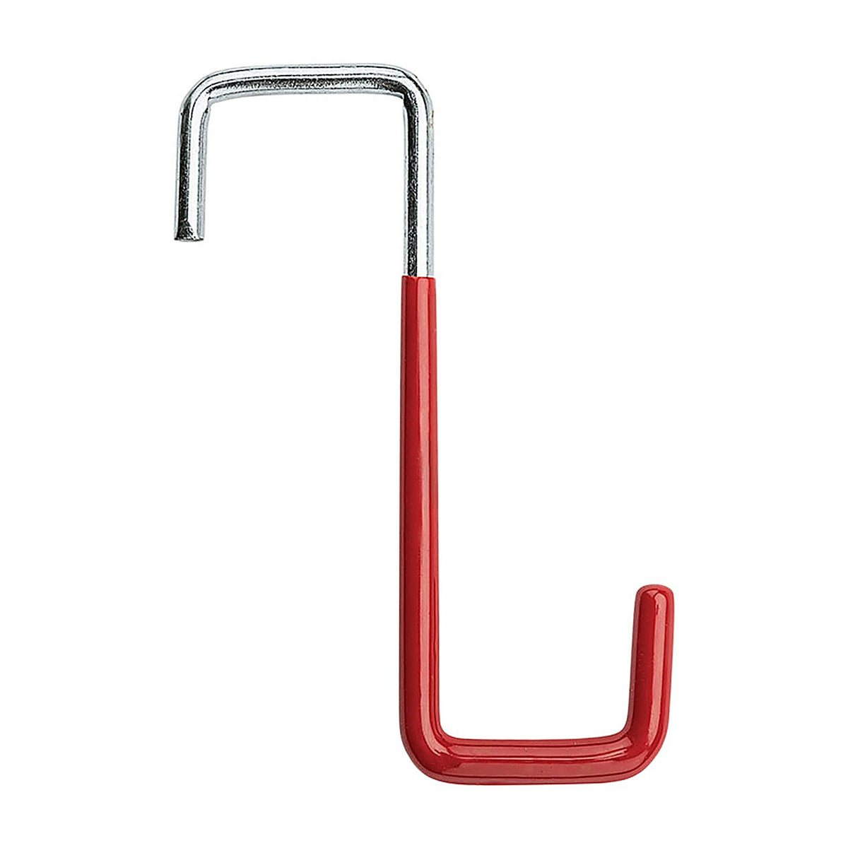 National Hardware - N188-001 - 4 in. L Vinyl Coated Red Steel Storage Rafter Hook 40 lb. cap. 2 pk