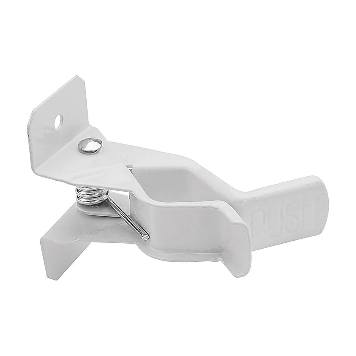 National Hardware - N112-040 - White Steel Tool Storage Grip Clamp Organizer 5 lb. cap. 2 pk