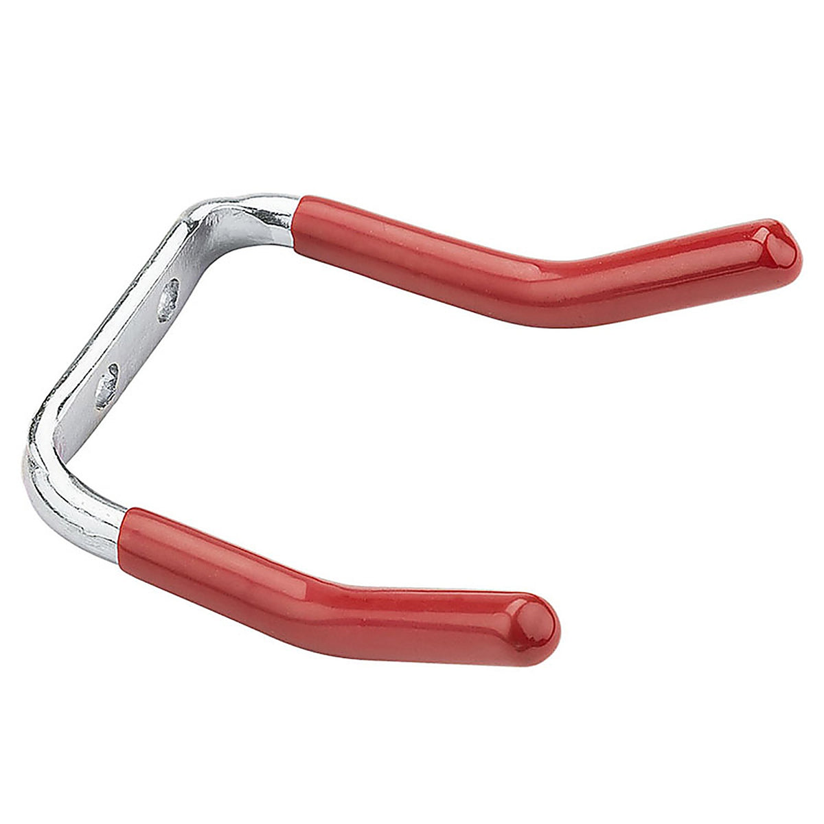 National Hardware - N188-009 - 2-7/8 in. L Vinyl Coated Red Steel Square Corner Double Hook 25 lb. capacity