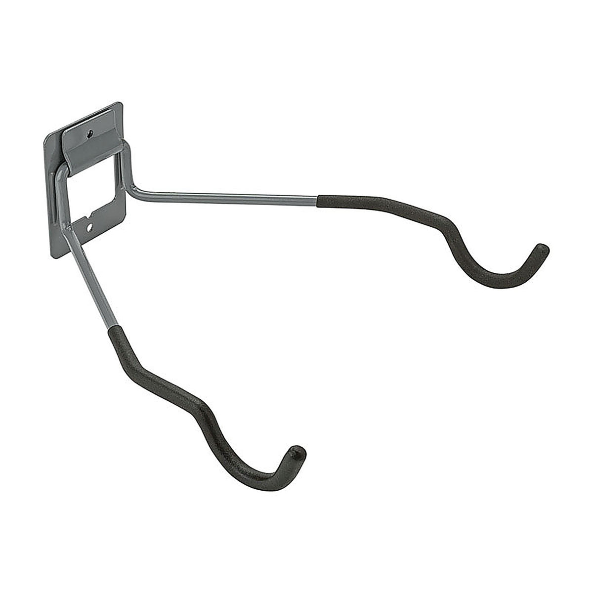 National Hardware - N112-050 - 12 in. L Powder Coated Gray Steel Flip-Up Bike Hanger Holder 30 lb. cap. 1 pk