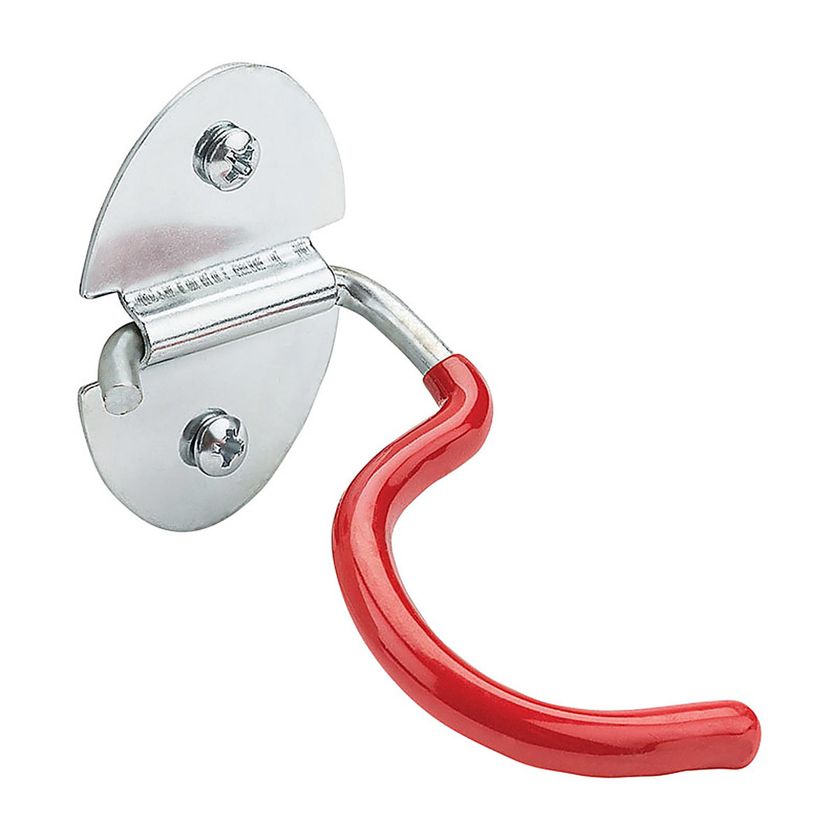 National Hardware - N112-020 - 2.5 in. L Vinyl Coated Red Steel Broom/Tool Hook 15 lb. cap. 2 pk