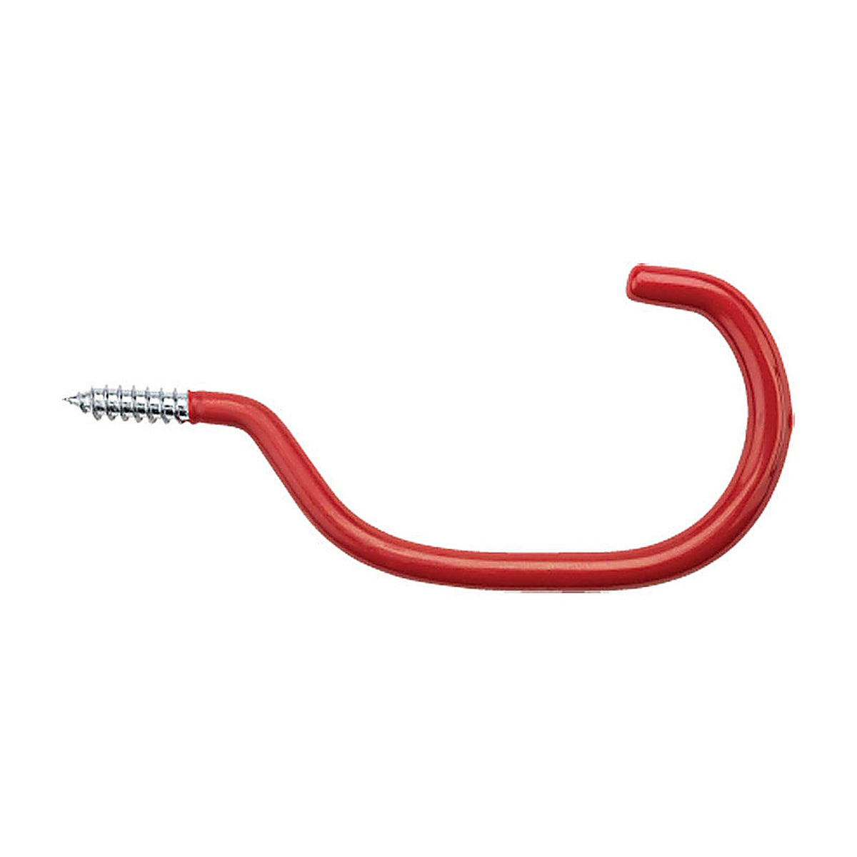 National Hardware - N188-007 - 5.88 in. L Vinyl Coated Red Steel Bicycle Hook 40 lb. capacity - 1/Pack