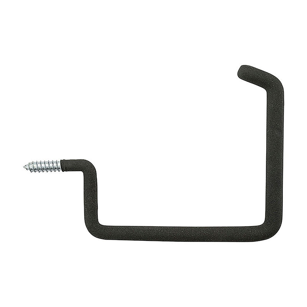 National Hardware - N112-022 - 9.38 in. L Vinyl Coated Black Steel Large Storage Hook 50 lb. cap. 1 pk