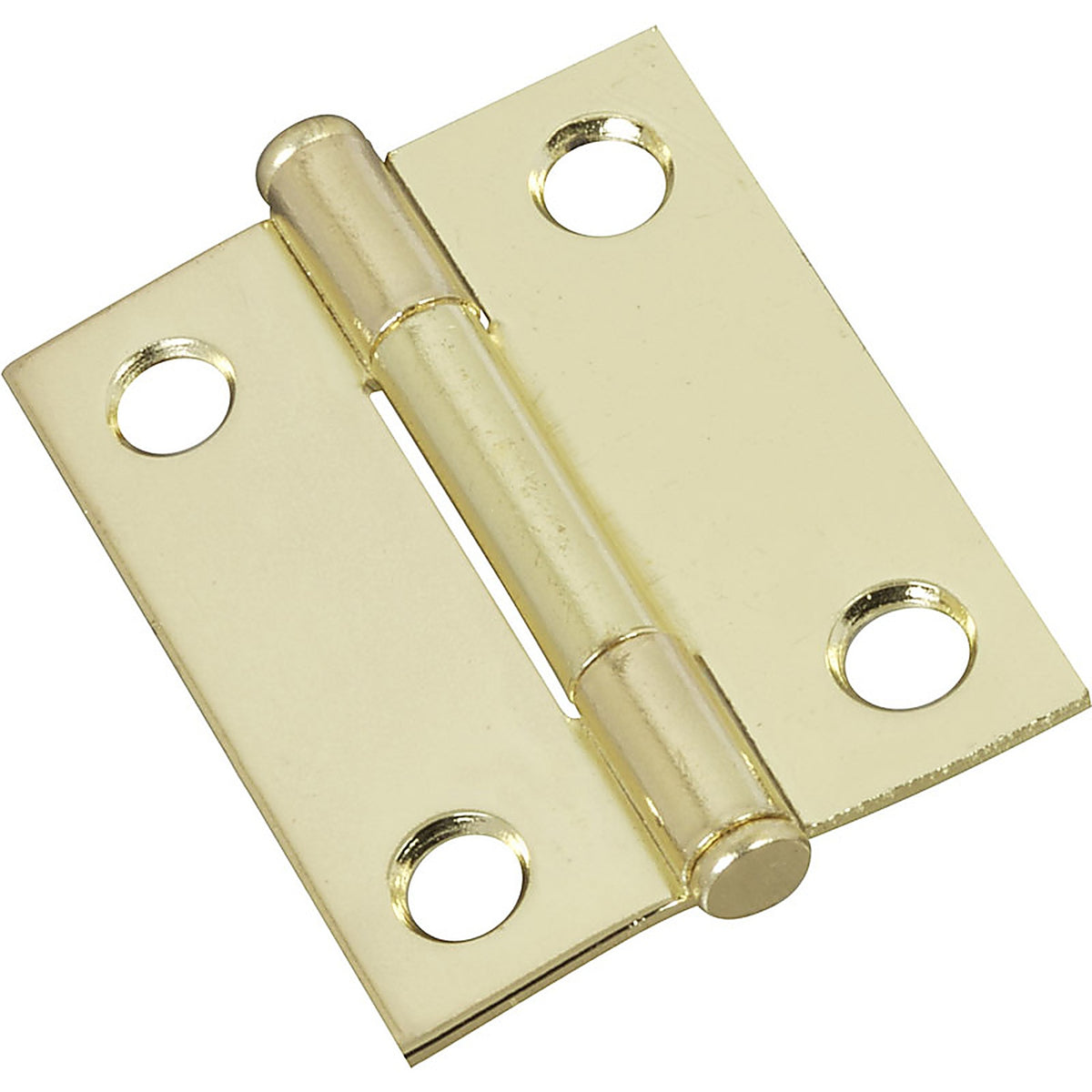 National Hardware - N146-639 - 1.56 in. W X 2 in. L Brass Steel Cabinet Hinge 2 pk