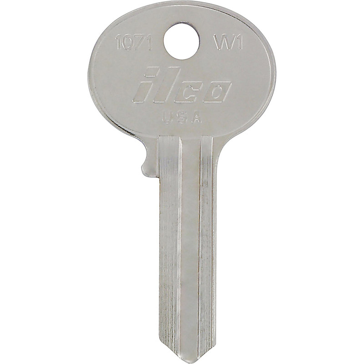 Hillman - 532008 - KeyKrafter House Universal Key Blank 2008 W1 Single sided