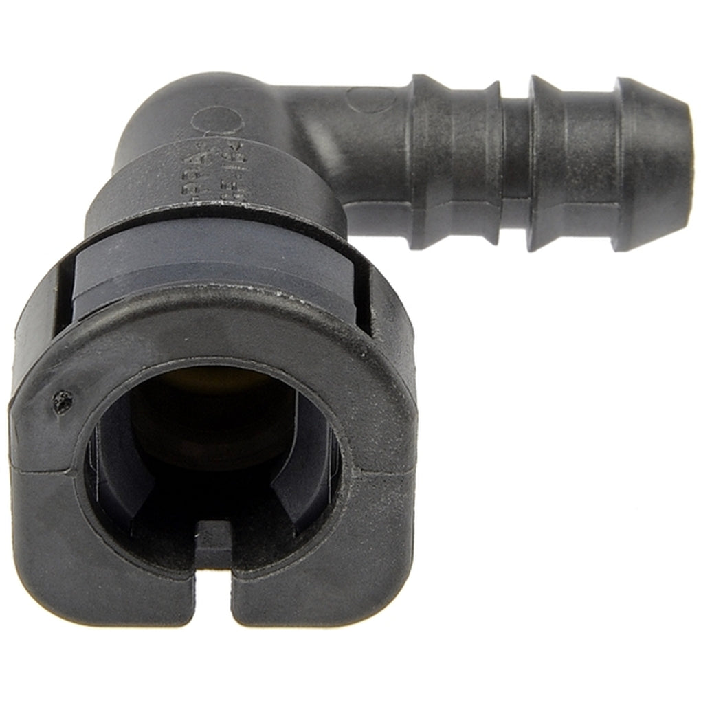 Dorman|800-125|Fuel Line Retaining Clip 3/8 In. Steel To 3/8 In. Nylon With 90 Degree Bend