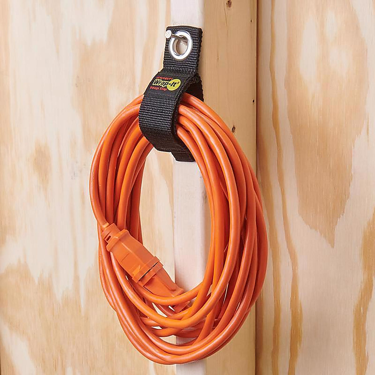 Wrap-It - 103-20BX - Storage Heavy-Duty 1.5 in. W x 10 in. L Black Storage Straps 50 lb. - 3/Pack