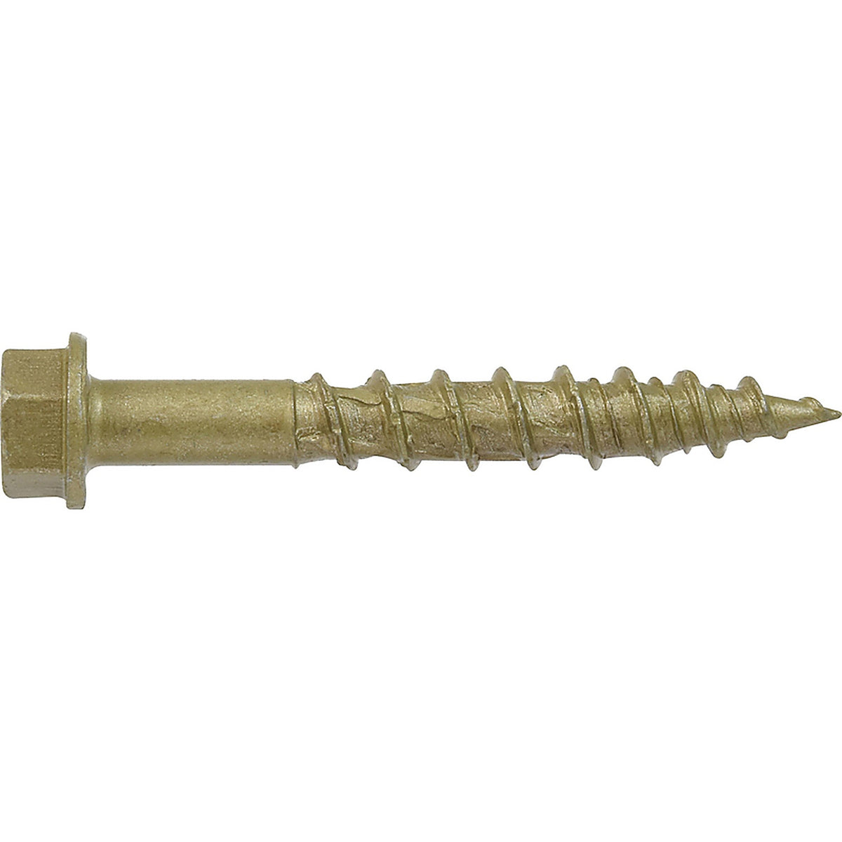 Hillman - 116903 - Power Pro 1/4 in. x 1-3/4 in. L Star Hex Washer Head Multi-Material Screw 1 lb. - 56/Pack