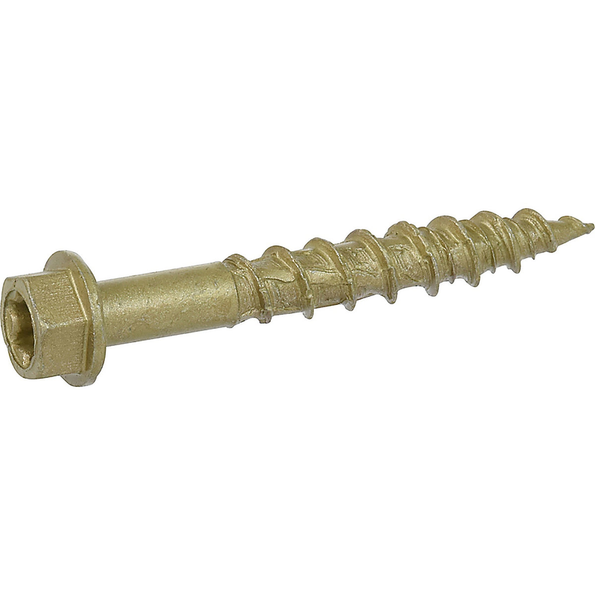 Hillman - 116903 - Power Pro 1/4 in. x 1-3/4 in. L Star Hex Washer Head Multi-Material Screw 1 lb. - 56/Pack