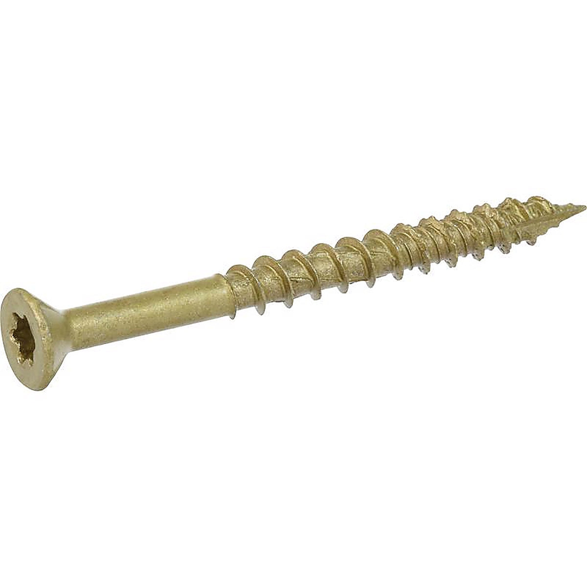 Hillman - 116844 - Power Pro One No. 10 x 2-1/4 in. L Star Flat Head Multi-Material Screw 1 lb. - 80/Pack