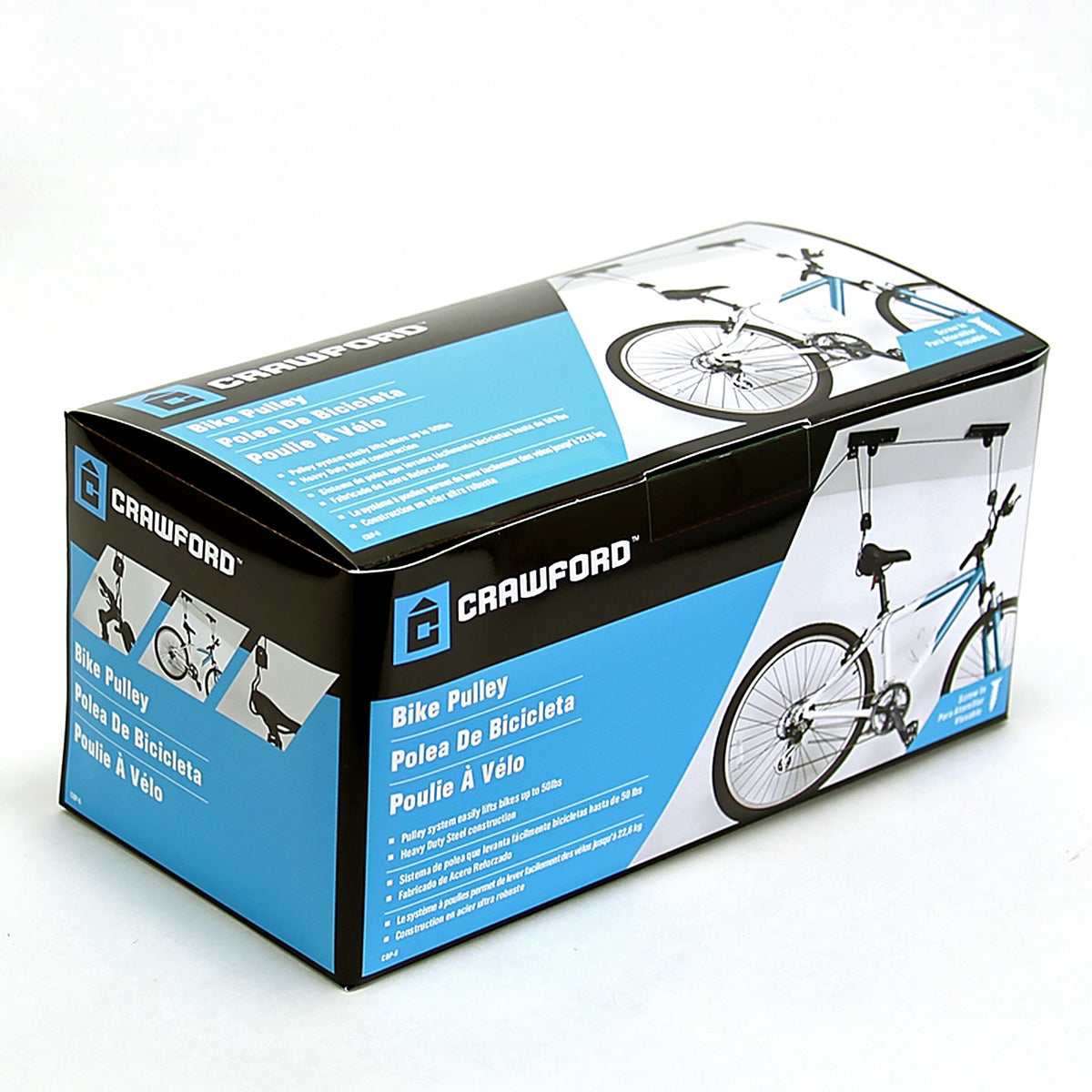 Crawford - CBP-6 - 3.94 in. H x 5.12 in. W x 10.23 in. L Steel Bike Pulley