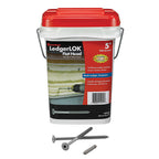 FastenMaster - FMLLF005B-250 - LedgerLok No. 14 X 5 in. L Star Flat Head Structural Screws 1 pk