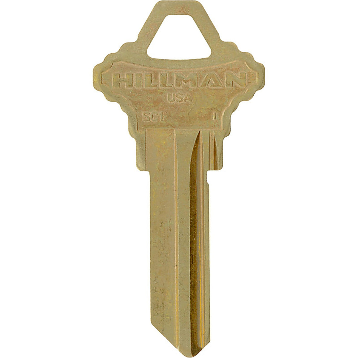 Hillman - 86915 - Schlage Traditional Key House/Office Universal Key Blank SC1 Double For Schlage Locks