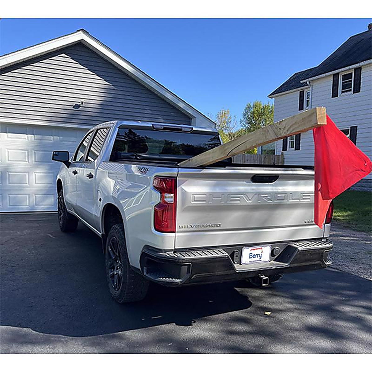 Film-Gard - 625848 - Danger Flag 18 in. W X 18 in. L Polyethylene Red