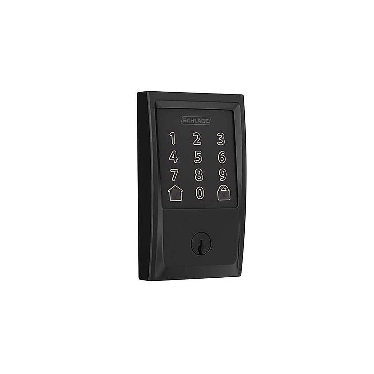Schlage - BE489WBVCEN622 - Encode Matte Black Metal Wifi Deadbolt