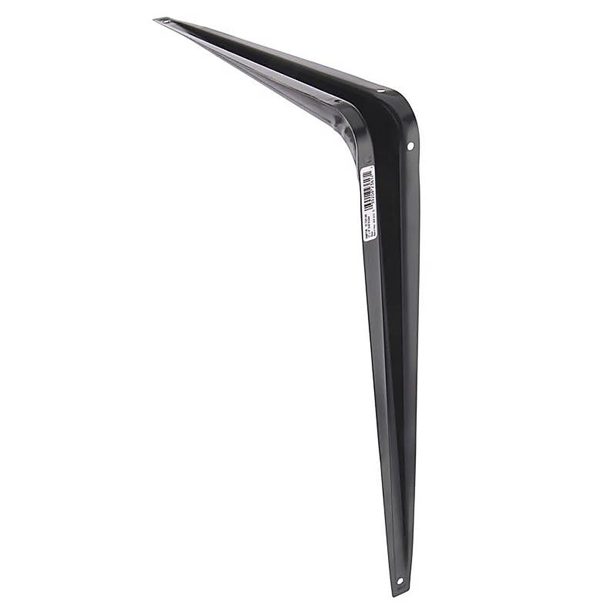 Hampton - 01-7520-344 - Black Steel Shelf Support 18 Ga. 12X14 in. L 100 lb