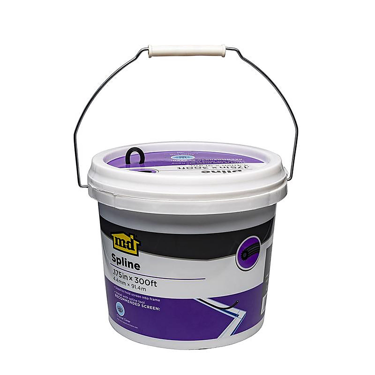 M-D - 14163 - 0.175 in. D X 300 ft. L Screen Spline